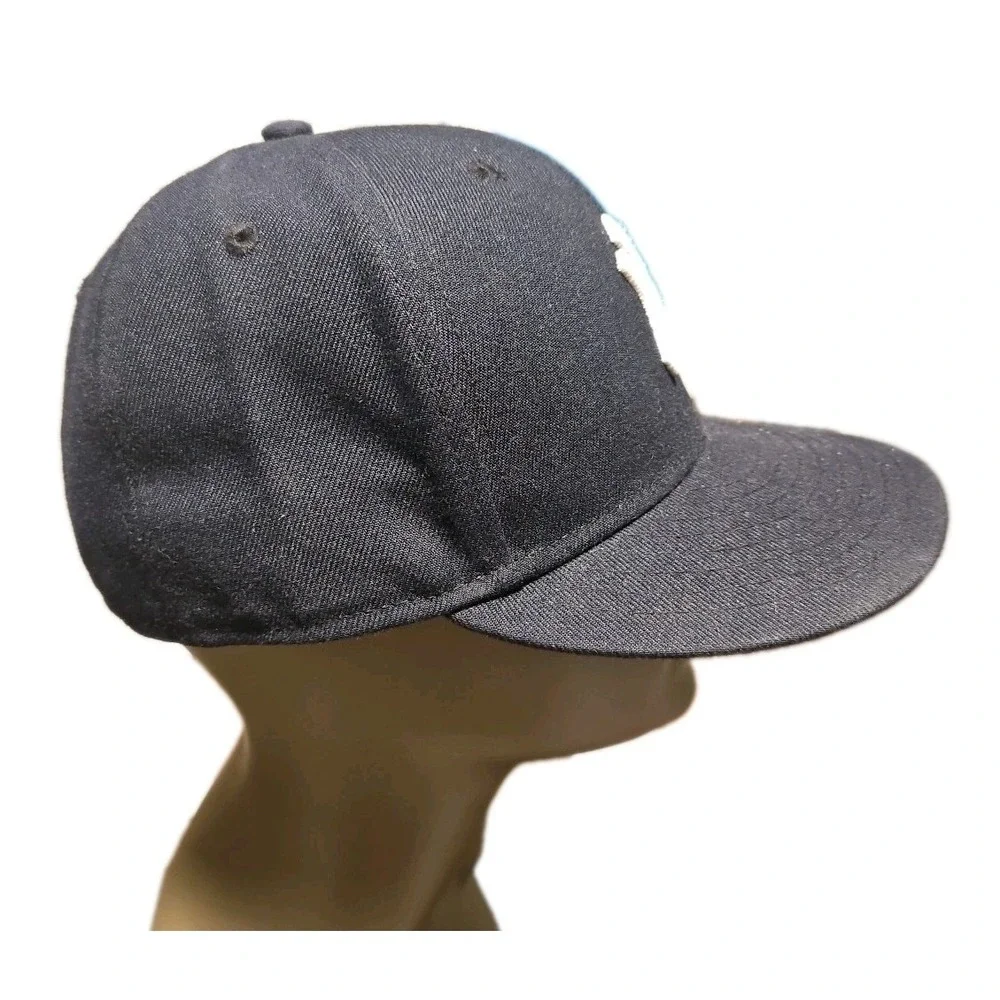 New York Yankees Hat New Era Cap7 Black White Onfield59Fifty Fitted Baseball MLB